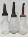 Vintage/Antique Glass Oil Jars