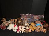 Assorted Stuffed Bears And Banks 
