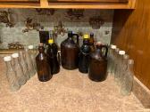 Vintage Clorox Bottles And Soda Stream Bottles 