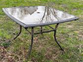 Glass Top Patio Table 