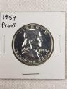 1959 Franklin Silver Half Dollar Proof
