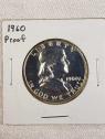 1960 Franklin Silver Half Dollar Proof