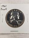 1961 Franklin Silver Half Dollar Proof