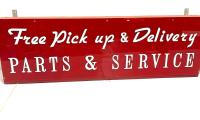 Parts & Service Lighted Sign 