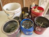 Mixed Lot Of Screws, Bolts And Scents