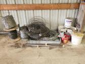 Large Fencing Supplies Lot