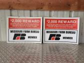 Missouri Farm Bureau Signs