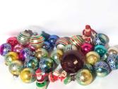 Vintage Glass Christmas Ornaments 