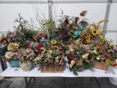 Various Floral Arrangements/Vases