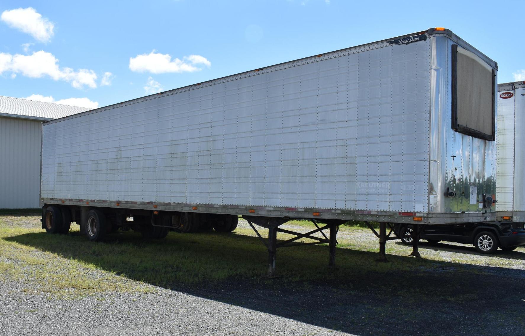 (2) Storage Trailers, Heavy Duty Truck Repair Shop Equipment