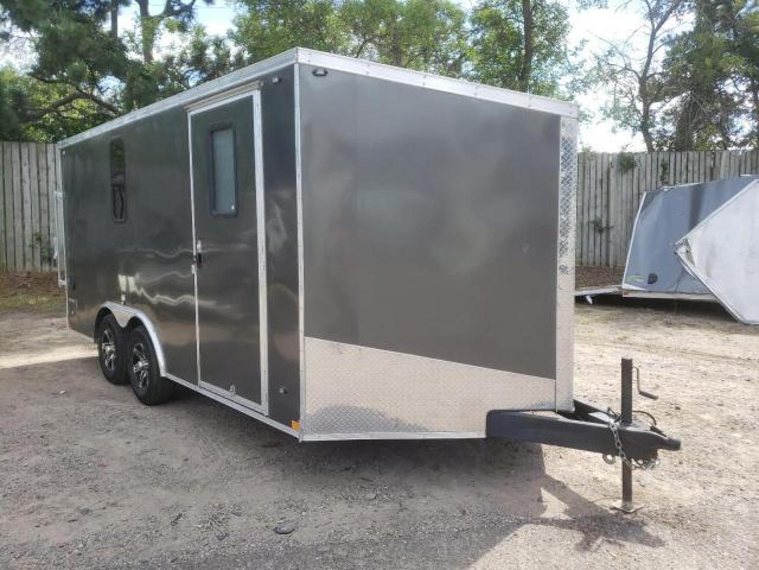 ALEXAUCTION #110 Enclosed Trailers, Campers, Dump Trailer, Flatbed