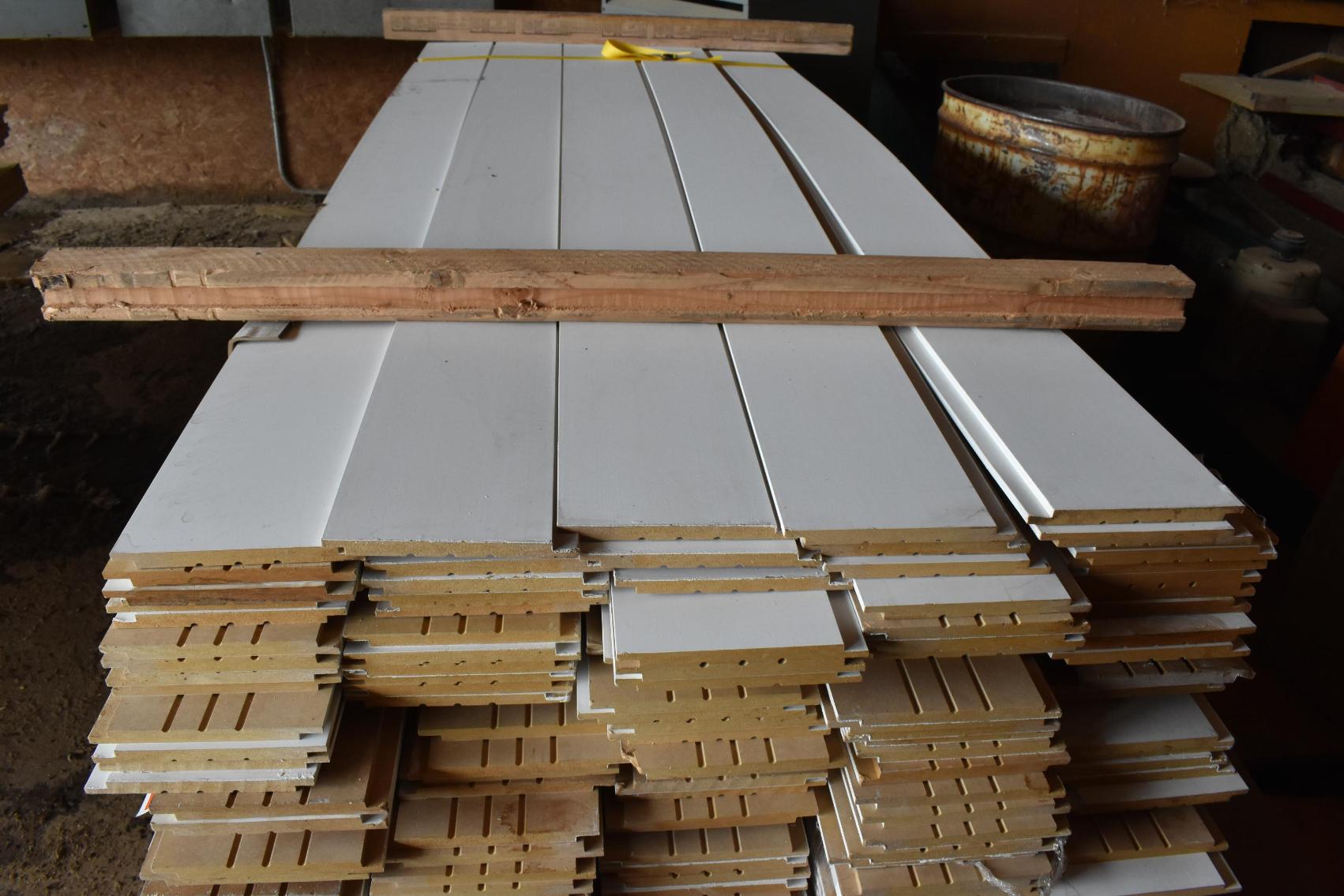 Lumber Yard Material: Trim, Fencing, Tongue and Groove, Lumber, Roof Vents, Doors