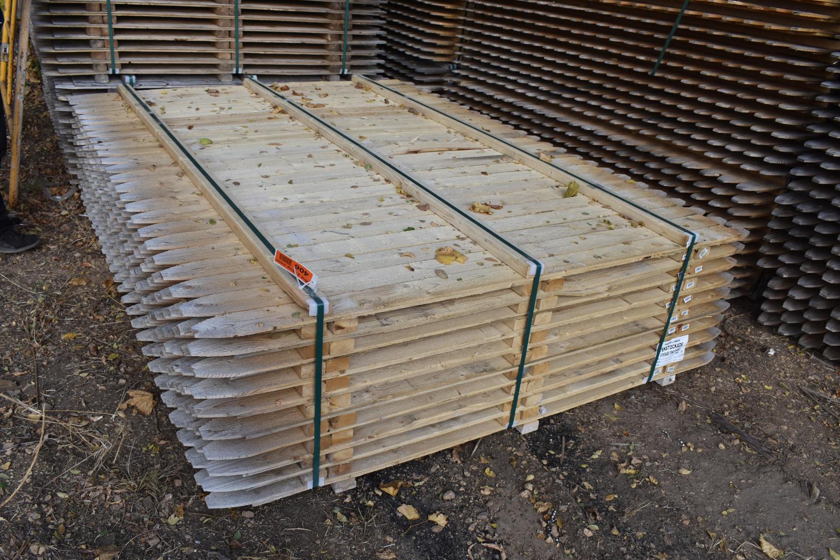 Lumber Yard Material: Trim, Fencing, Tongue and Groove, Lumber, Roof Vents, Doors