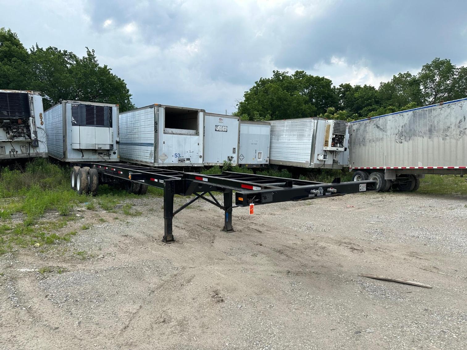 (3) 2023 TTSA Container Chassis/Trailers
