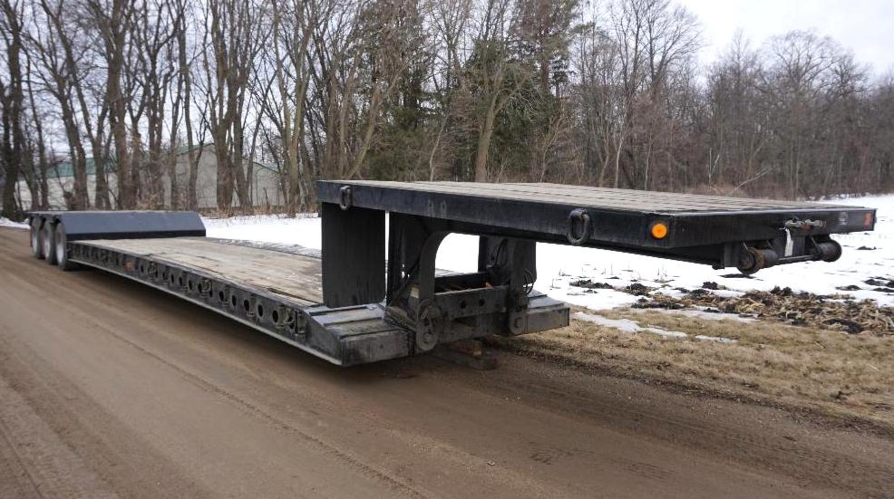 Heavy Haul Trailers, Forklifts & Michigan L120 Loader