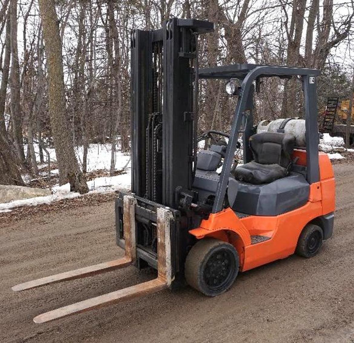 Heavy Haul Trailers, Forklifts & Michigan L120 Loader