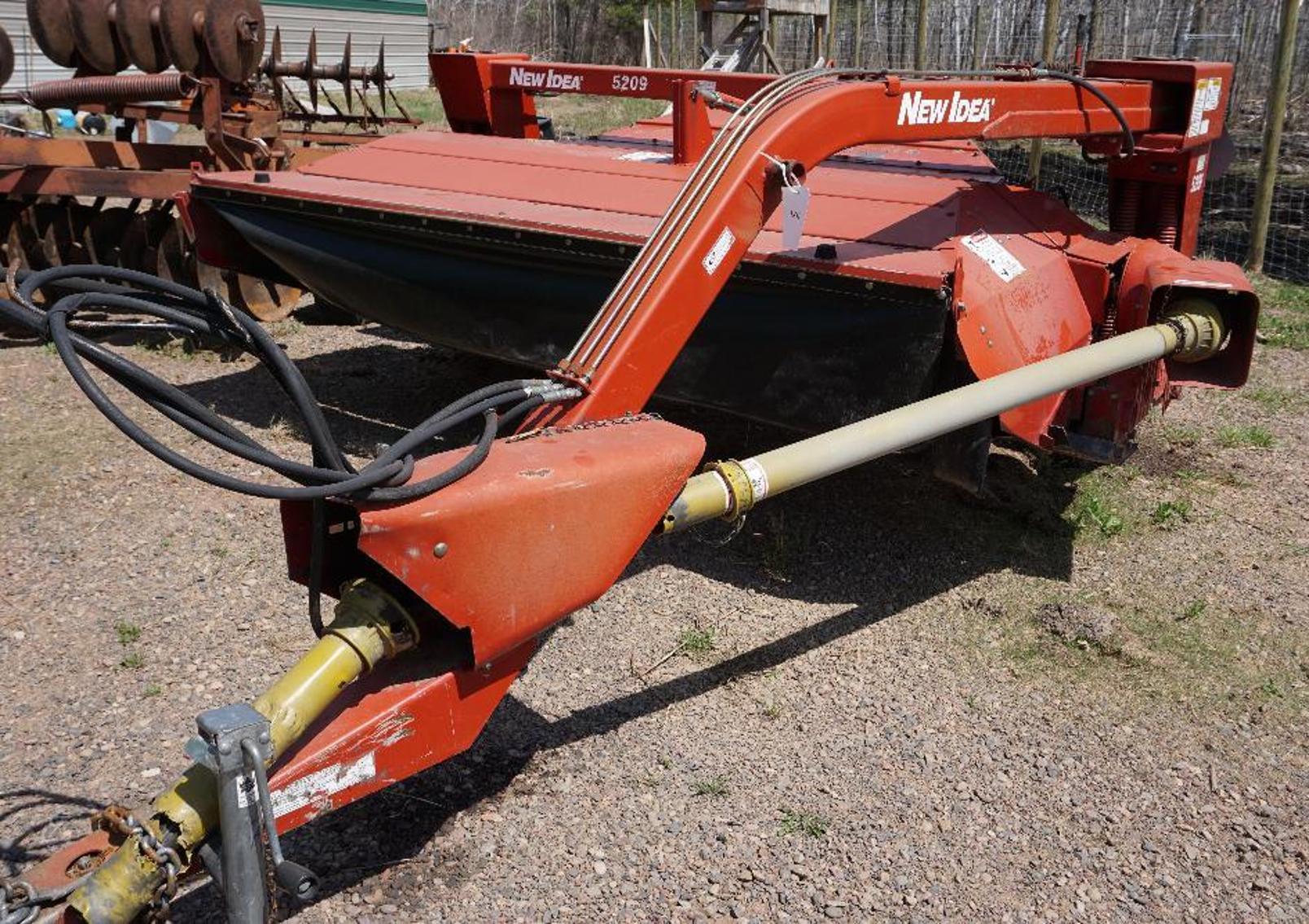 John Deere Tractors, Bobcat 435ZHS Trackhoe and Hay Equipment