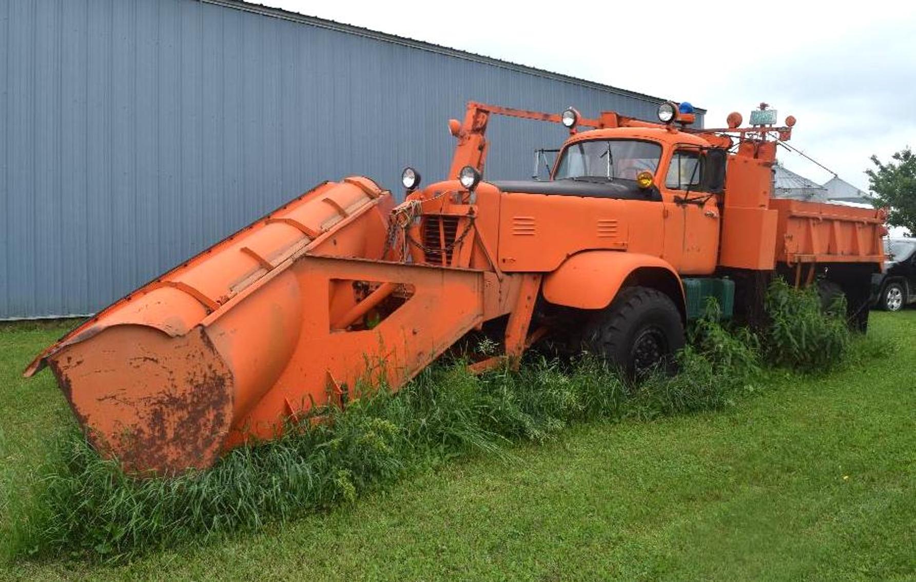 Personal Property Reduction Auction: FWD Plow Truck, Bobcat Skid Loader, Super Cruiser Project Plane