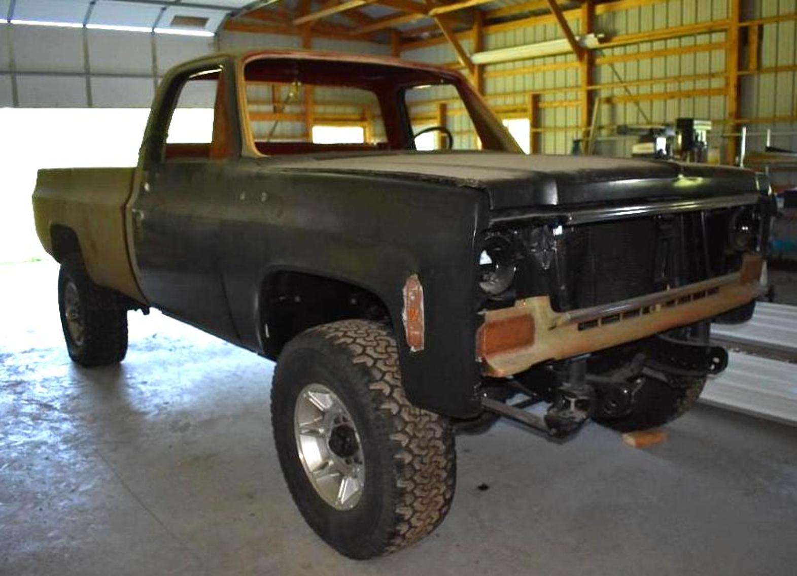 1976 Chevy 3/4 Ton 4X4 Project Truck