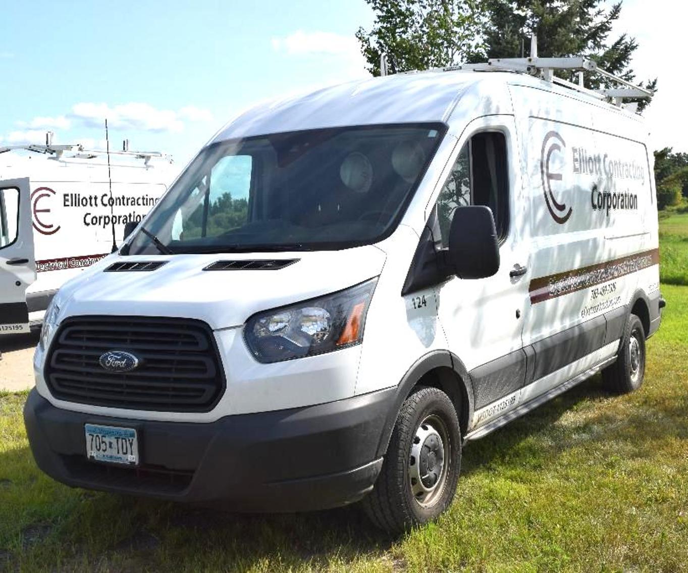 Late Model Electrical Contractor Vehicles