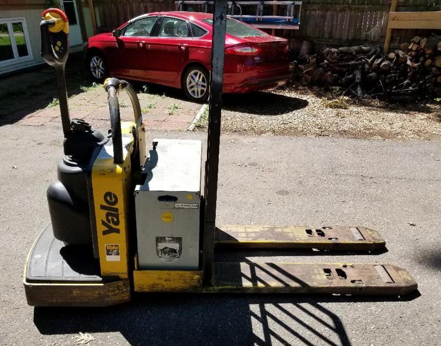 (2) Yale 6,000 Lb. Lift Trucks, Kitchen Cabinets, Foosball and Pool Table