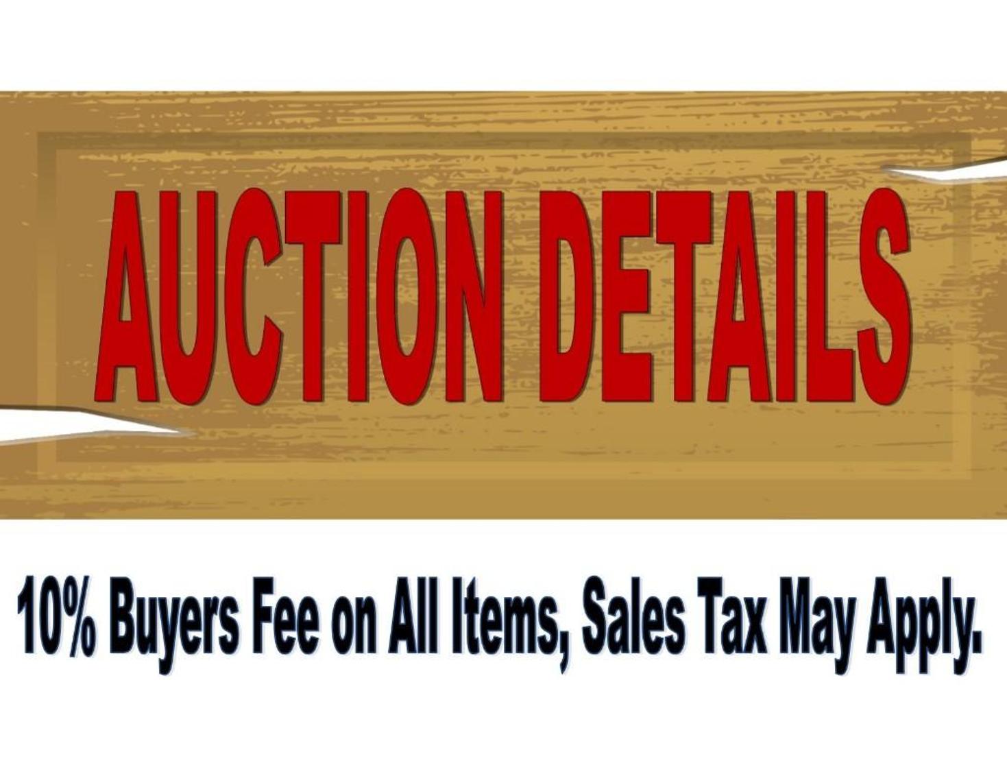 August Consignment Auction, Canby, MN