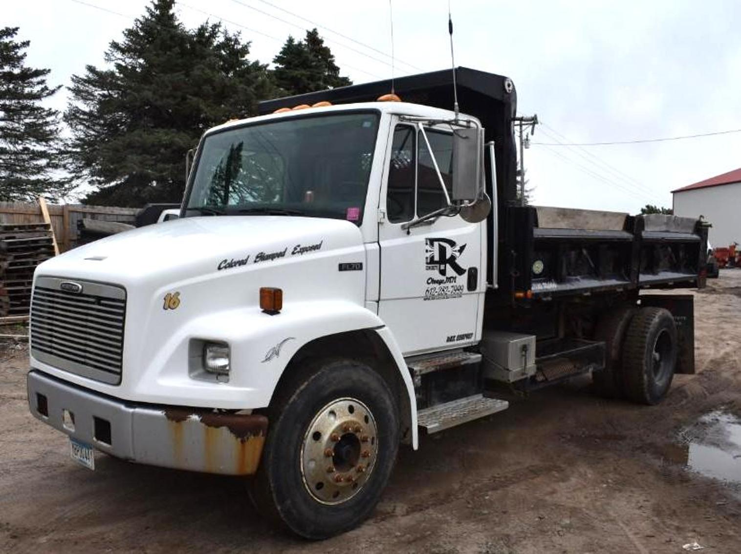 Concrete & Masonry Equipment: Skid Steer, (2) Dump Trucks, (2) Pickups and More