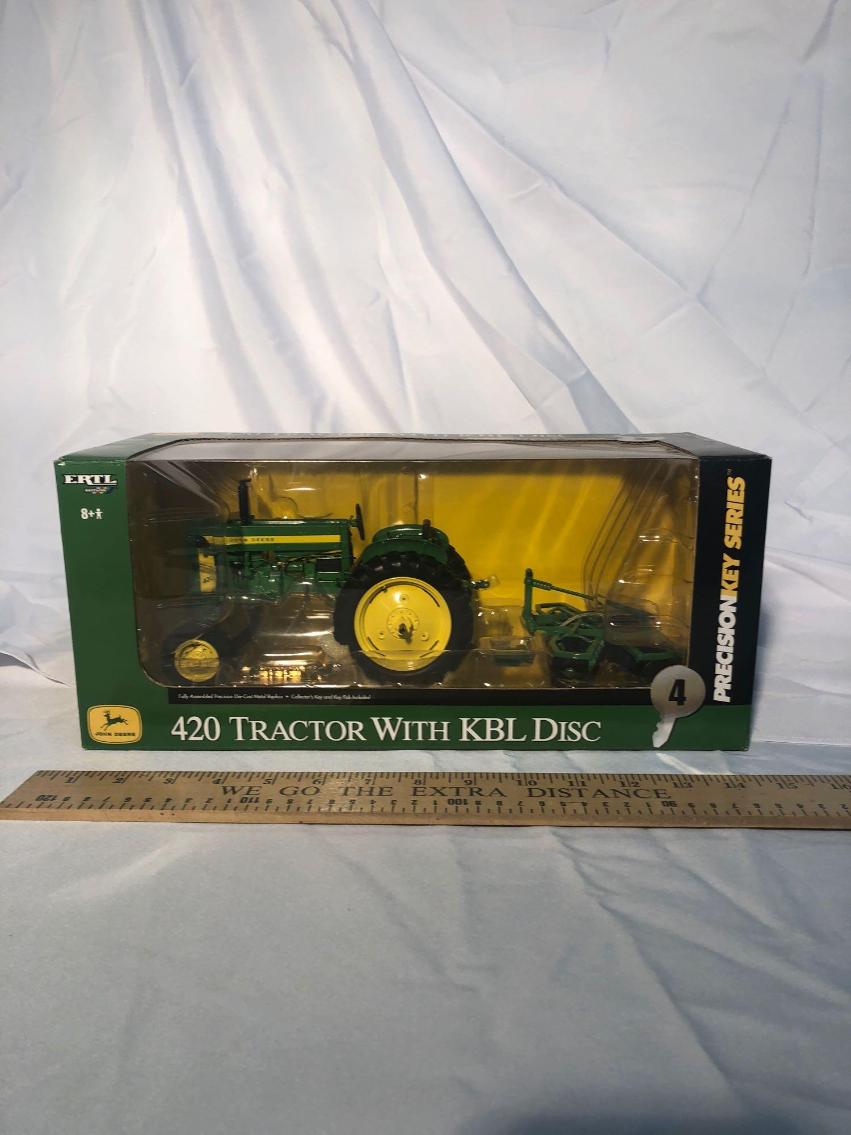 Precision John Deere Collectible Set, Tools and Household Items