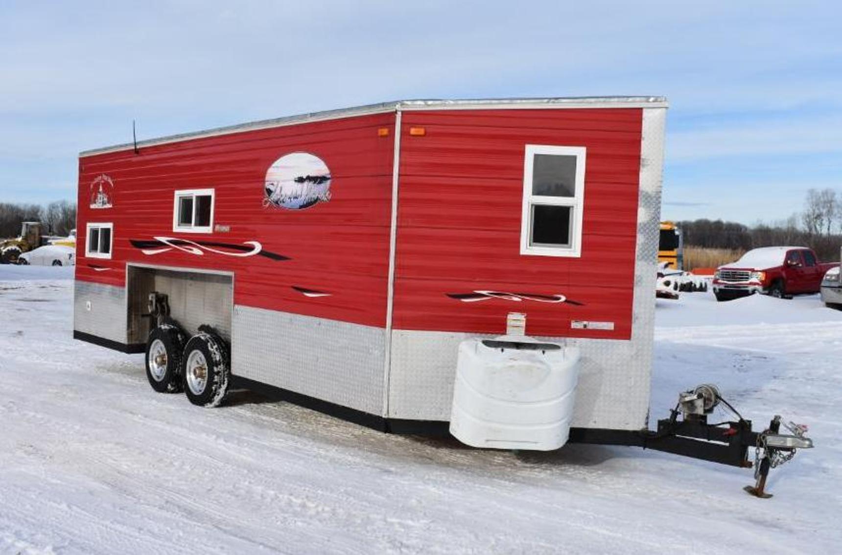 Winter Recreation Auction: Snowmobiles, 4-Wheelers, 2018 Polaris RZR 1000 & Ice Castle Fish House