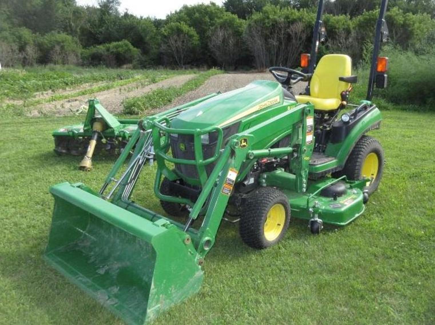 Compact Tractors, Farm Machinery, Trailers, Tools, Misc. and More