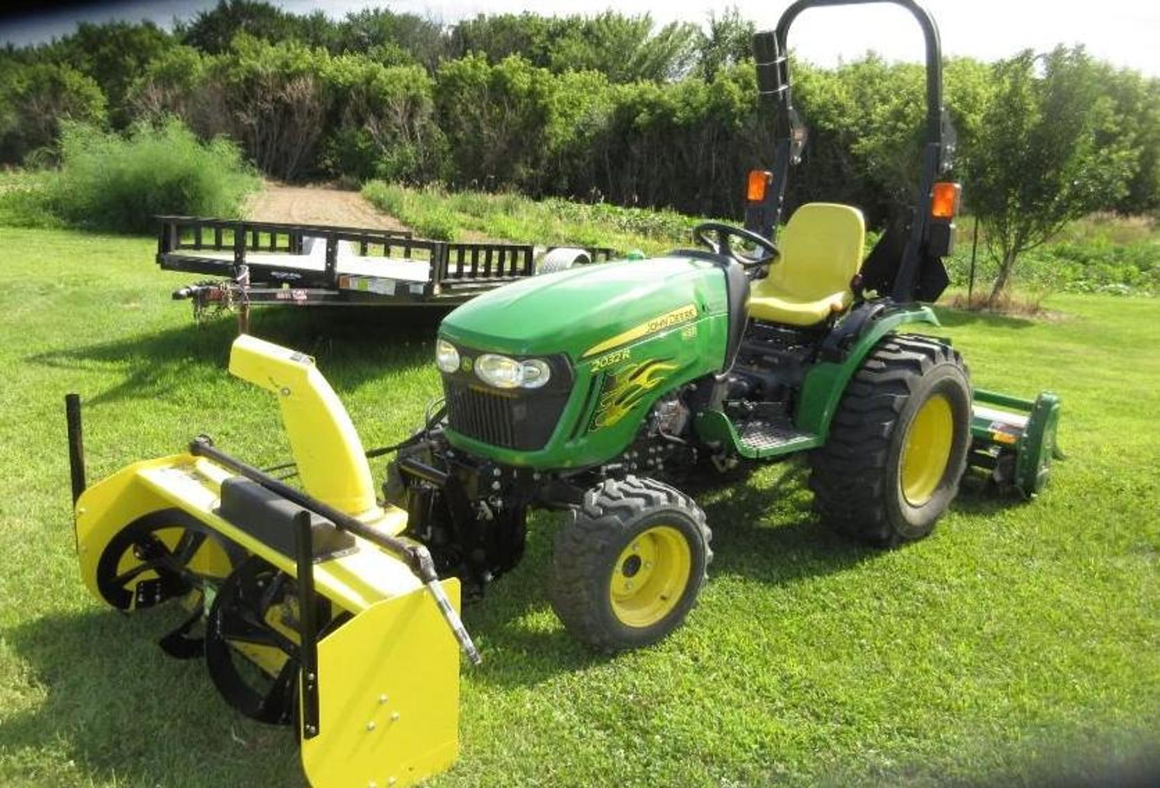 Compact Tractors, Farm Machinery, Trailers, Tools, Misc. and More