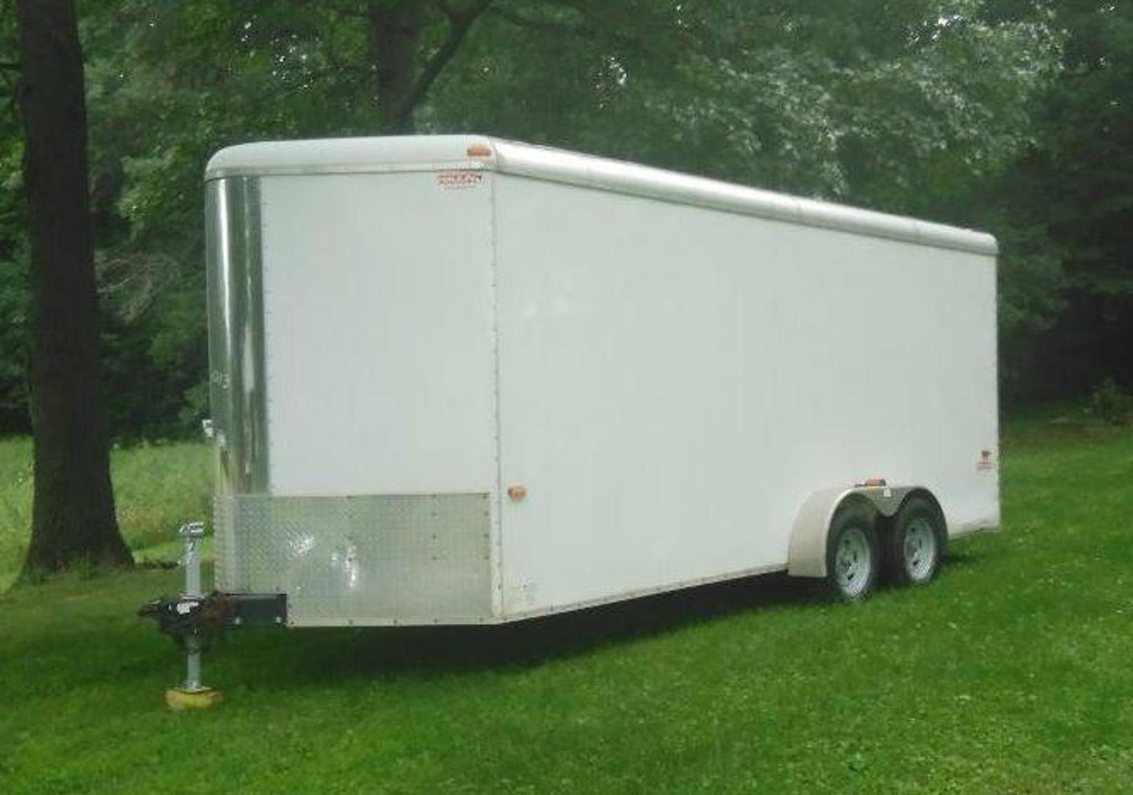 2005 Steiner Utilimax With Attachments, 2013 Haulin Enclosed Trailer, Shop Tools & Toys