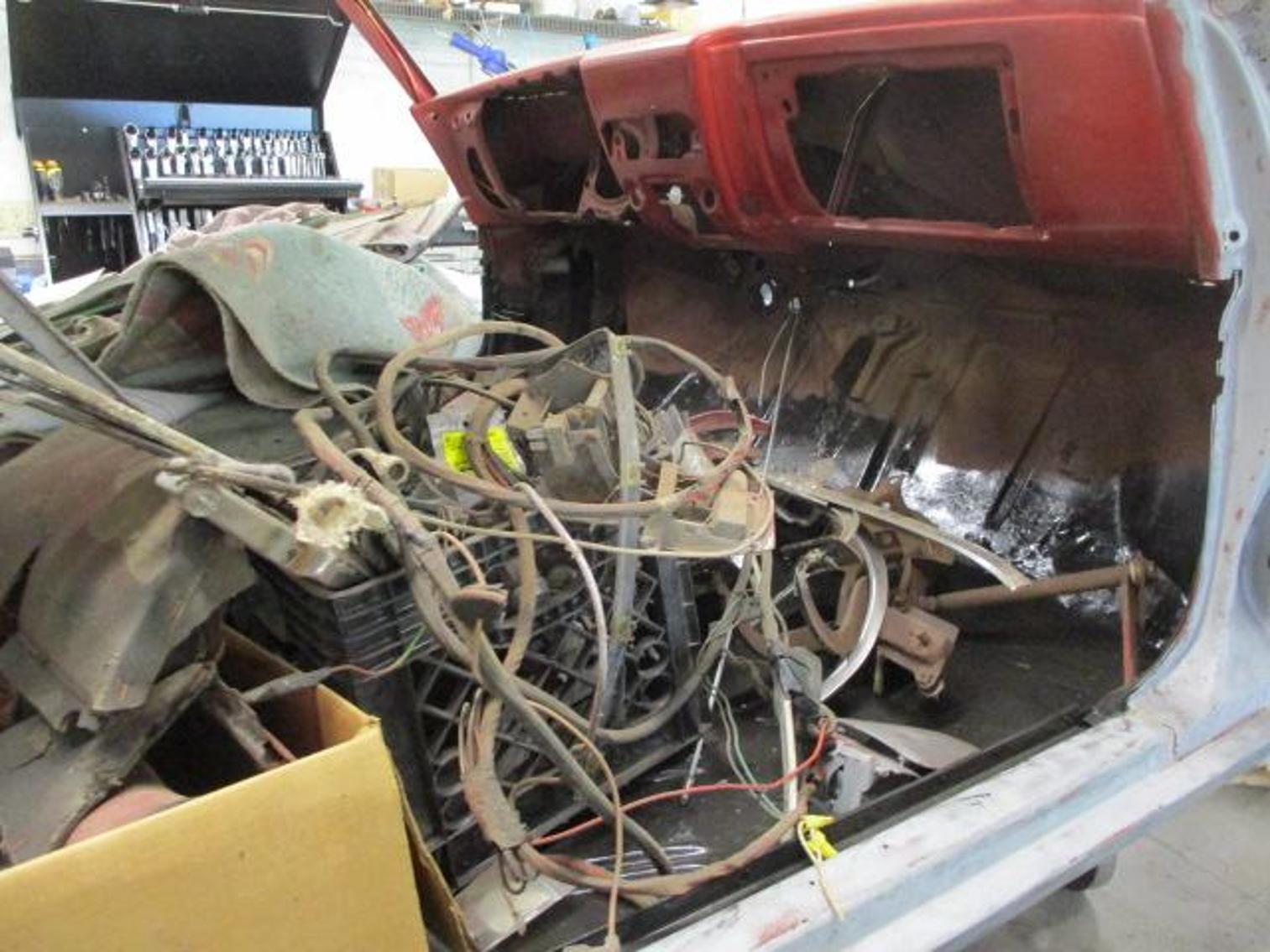 (2) 1966 Corvair Project Cars Opportunity With Car Rotisserie