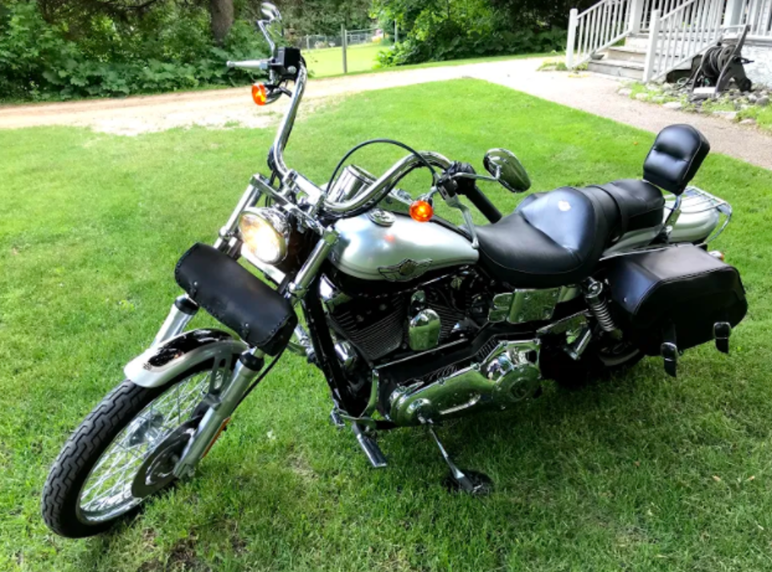 2003 Harley Davidson Dyna Wide Glide, 2014 Stealth Blackhawk Enclosed Trailer, Halloween Decor, Tools, & More