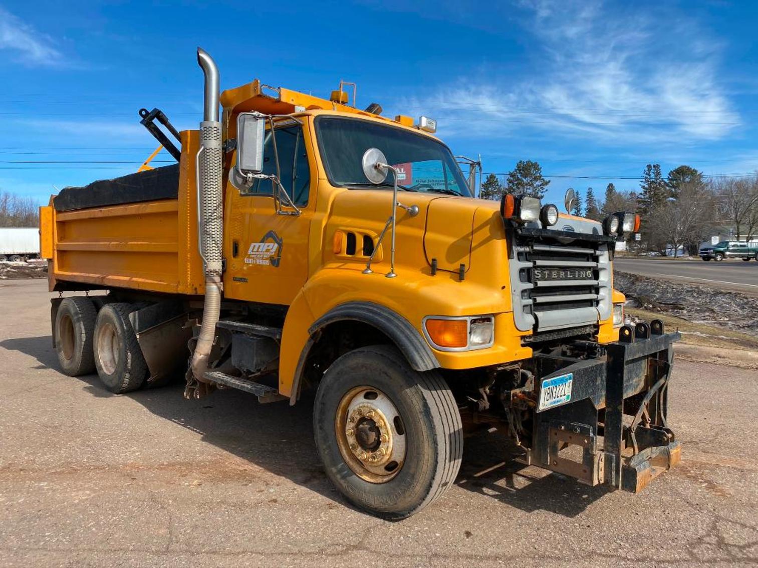 2002 Sterling Dump Truck, 2005 Ford F-350 Extended Cab 4X4, 2005 Ford F-350 With Plow, 18' Horse Trailer & Attachments