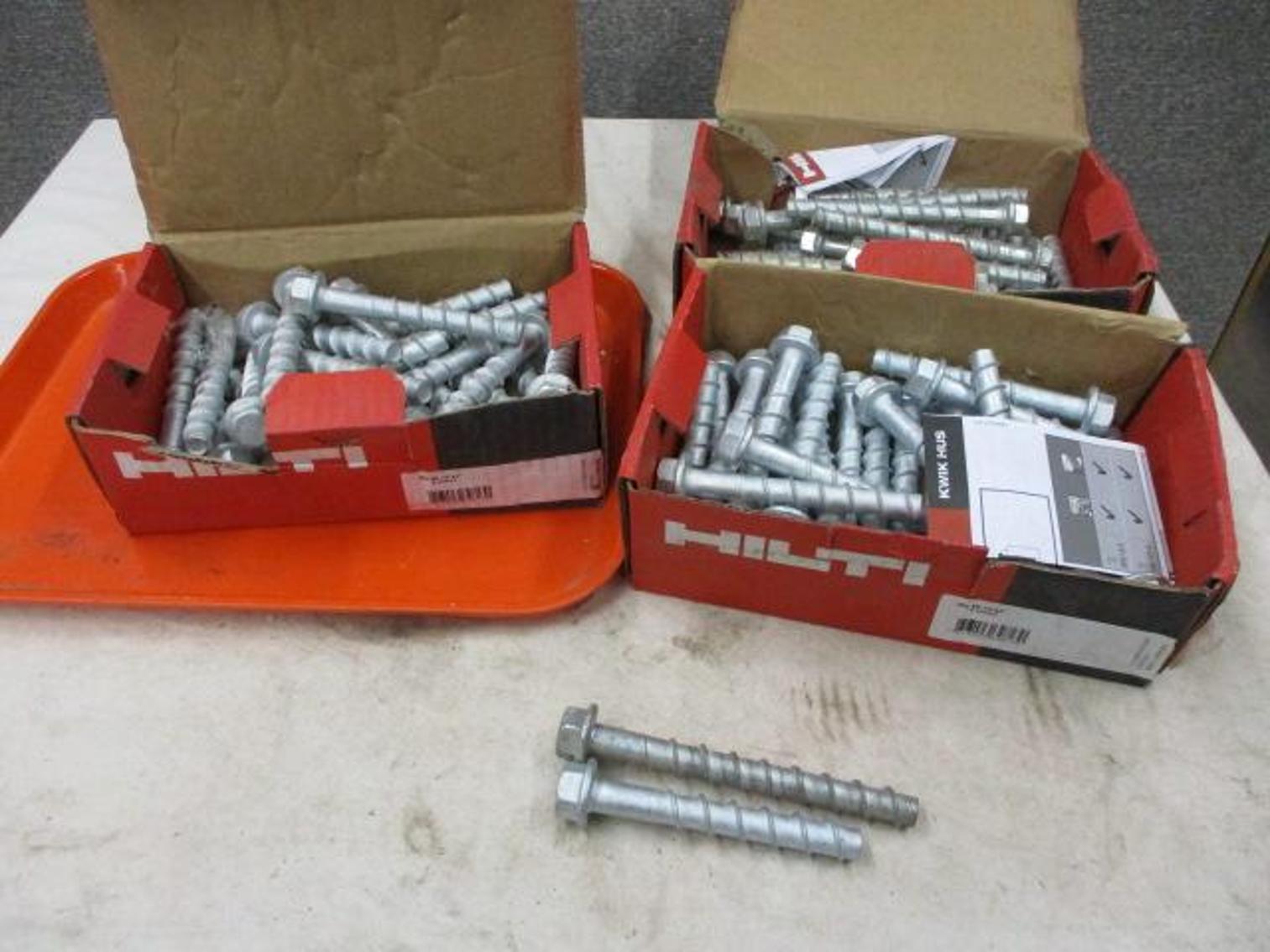 Hardware Auction: Nuts, Bolts, Screws, Anchors