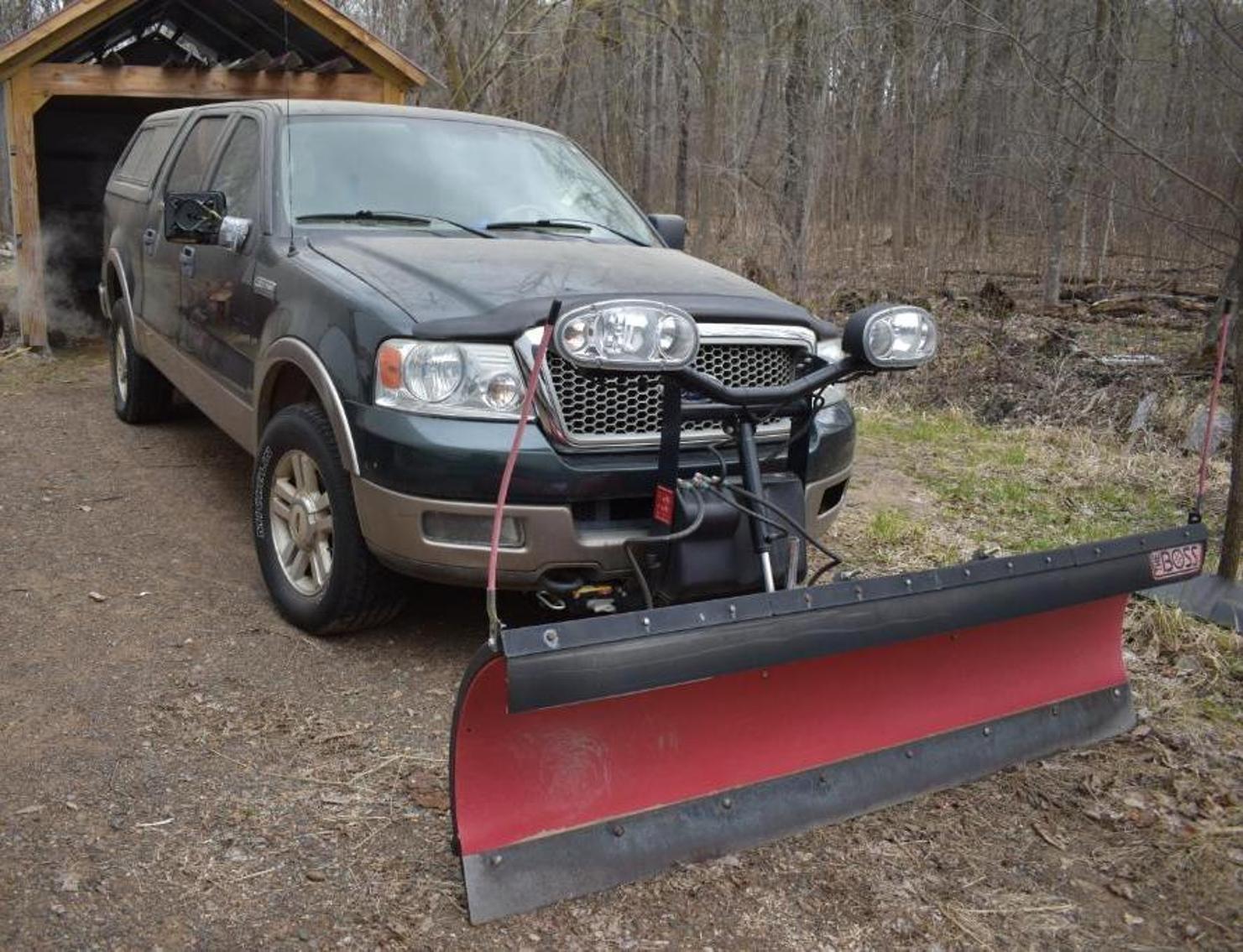 Downsizing: 2004 Ford F-150 With Plow, Lawn and Garden, Grapple Bucket & More