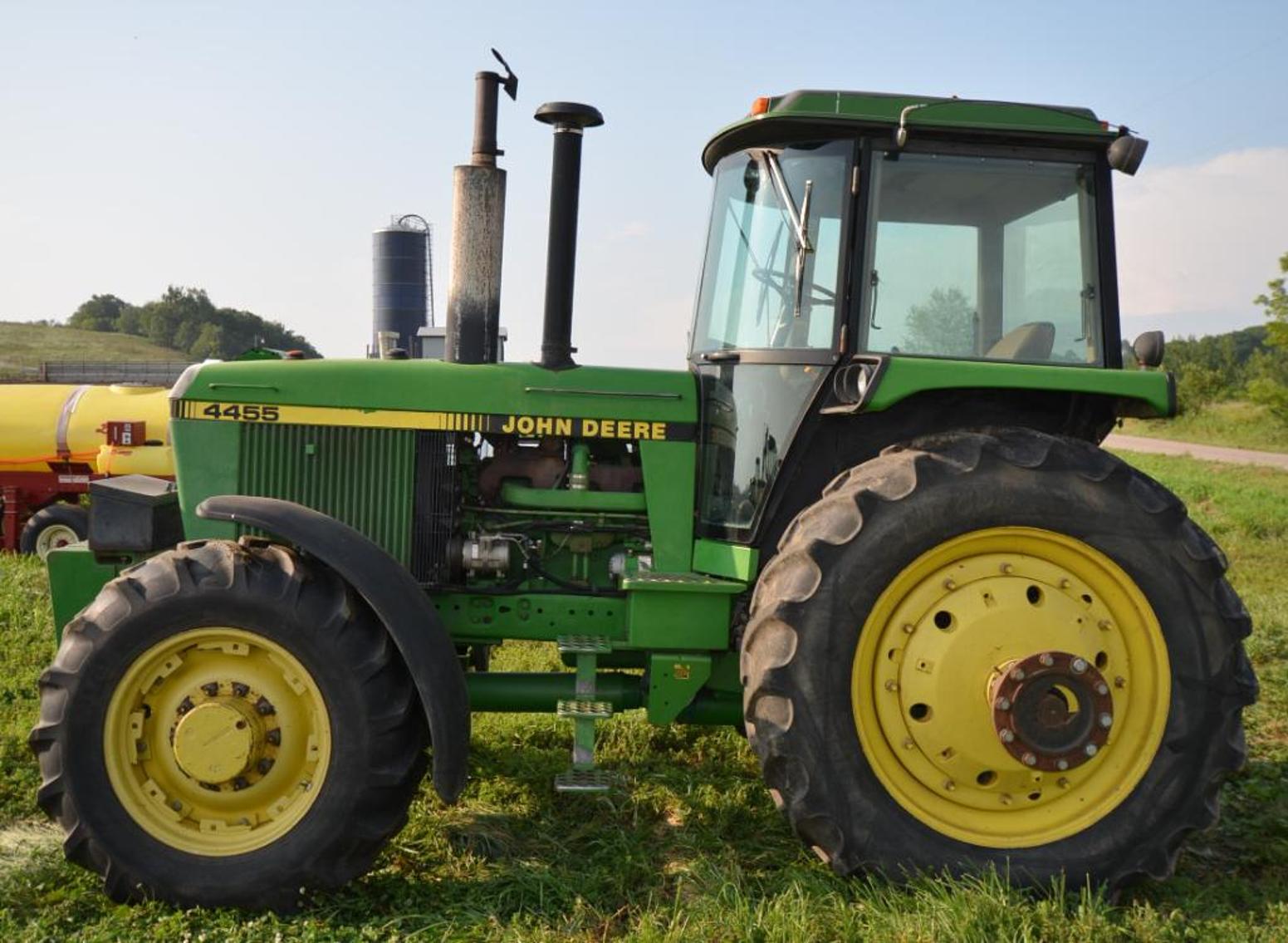 JD 9660 STS Combine & Heads, JD 4955, JD 4455, JD 7420 w/ Loader, Ford TW-35 and Farm Equipment