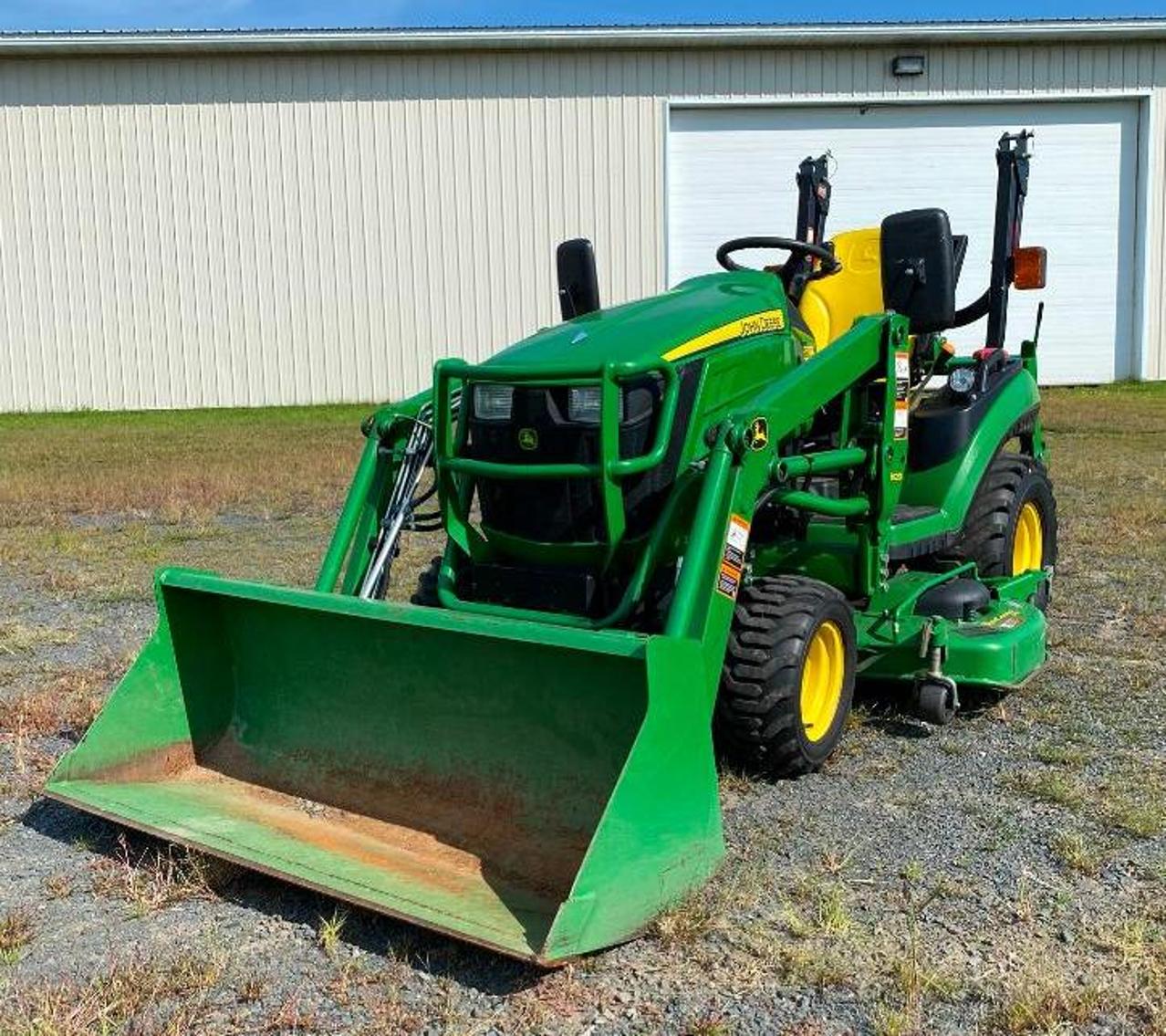 John Deere 1026R Garden Tractor & Attachments