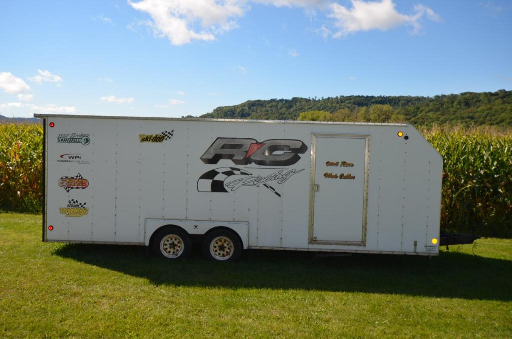 Enclosed Trailer, Power Tools, Furniture, And Household Items