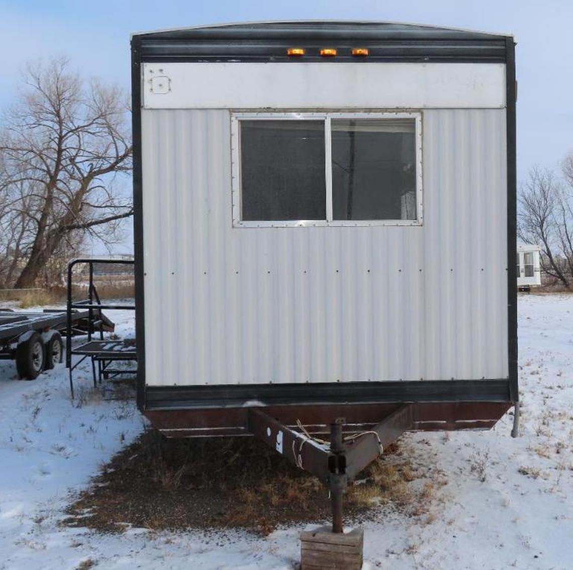 Commercial Structure 33' Job Site Trailer With Steps