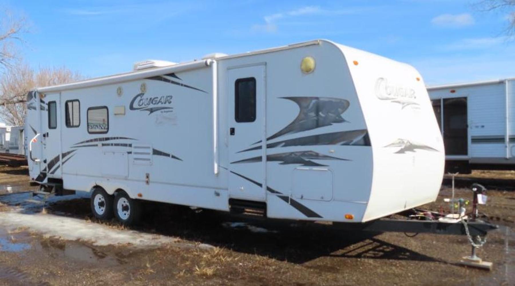 33 Campers: (1) Park Model, (14) 5th Wheels,  (18) Travel Trailers