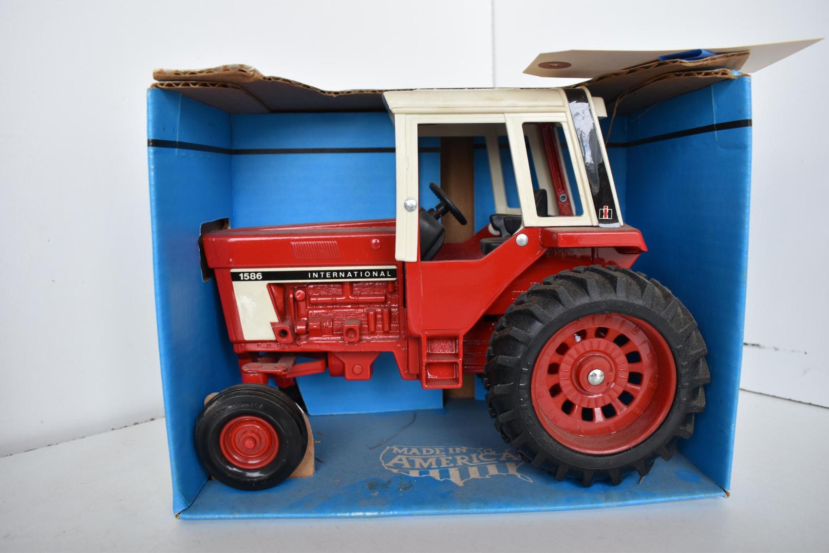 Toy Tractors: Farmall, New Holland, Oliver,  Allis Chalmers, Case, IH