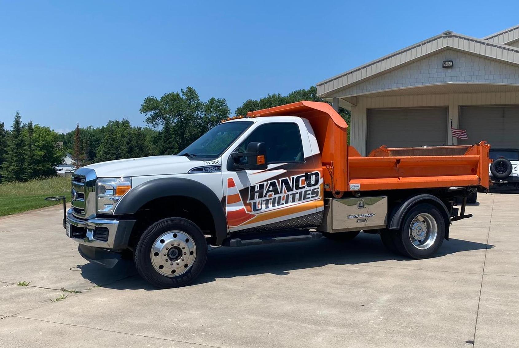 2015 Ford F-550 XLT With Contractors Dump Box