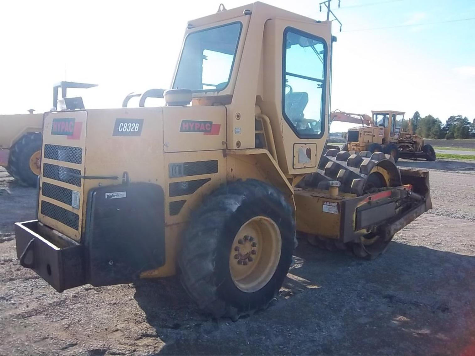 Construction Equipment: Excavators, Compactor, John Deere 410J