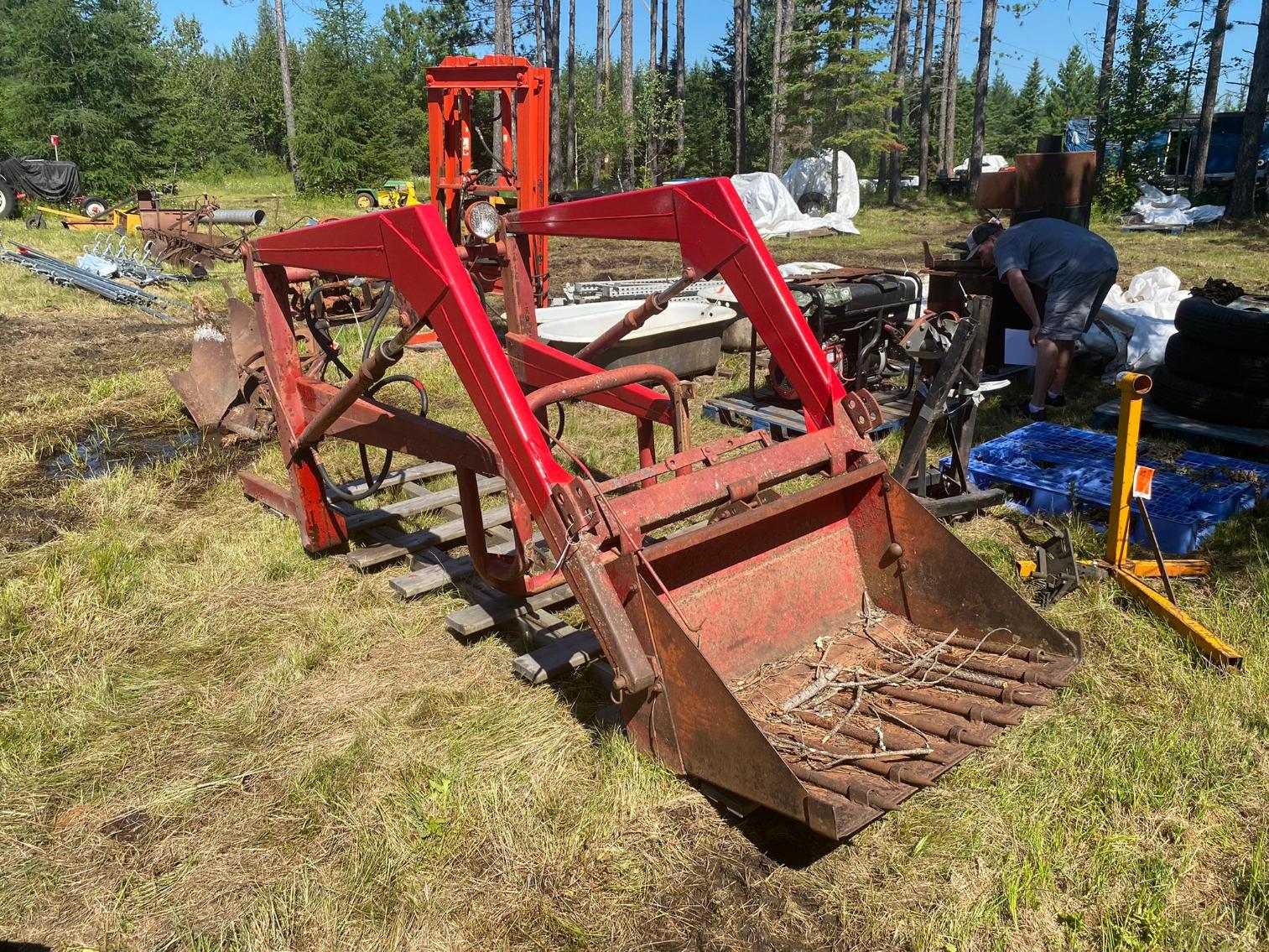 Iron Area Moving Auction: Cars, Campers, Tractor, Implements
