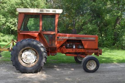 allis-chalmers-185-diesel-tractor-2wd-16-928-tires-2-hydraulics-3pt-540pto-cab-3898