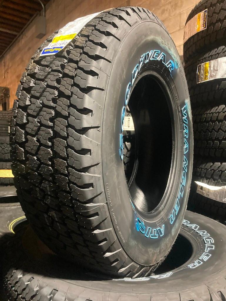4X Goodyear Wrangler ATS tires. Size: 265/70/... | September NetAuction:  Edition 2 - 2022 | RTI Auctions