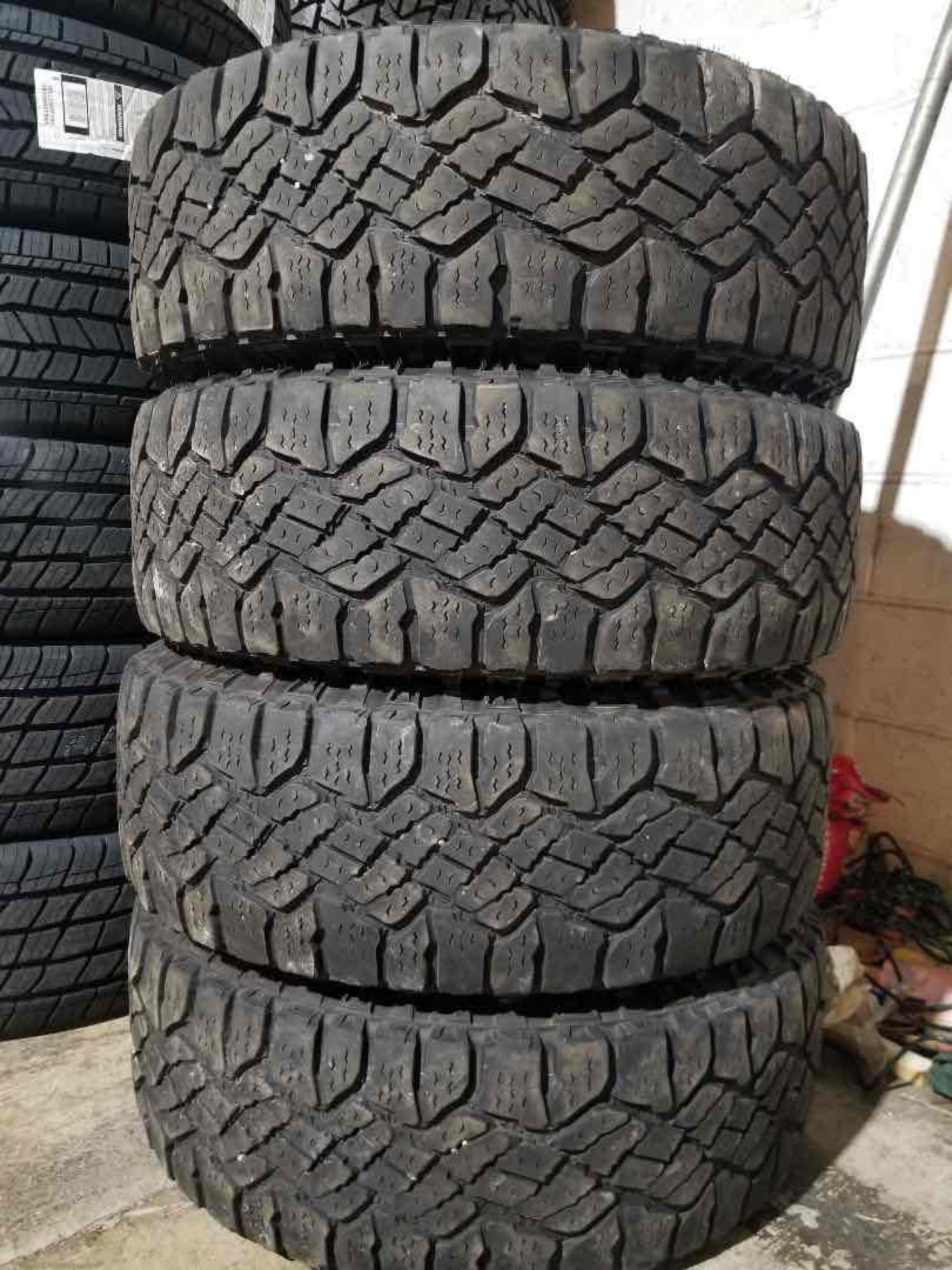 4X Goodyear Wrangler Duratrac tires. Size: LT... | January NetAuction:  Edition 2 - 2022 | RTI Auctions