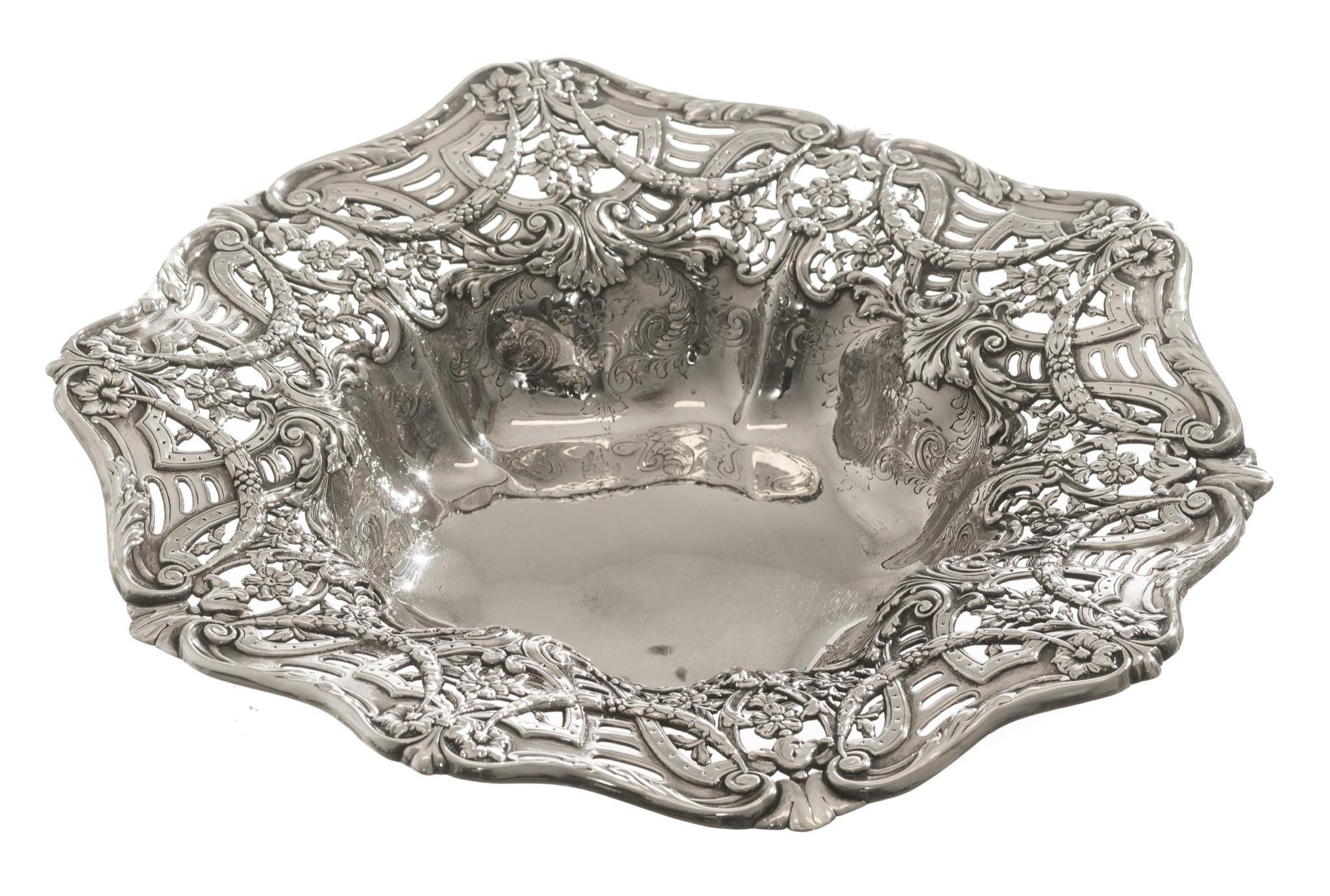 Antique Sterling Silver Centerpiece Bowl | Vogt Auction